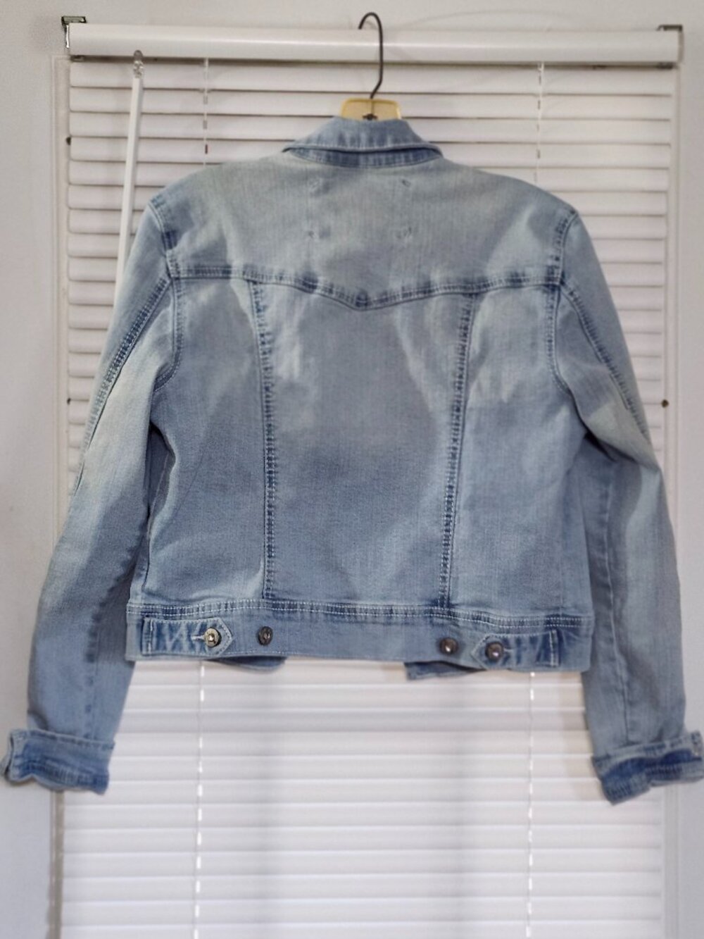 Red Camel jean jacket  size junior M - Picture 2 of 8